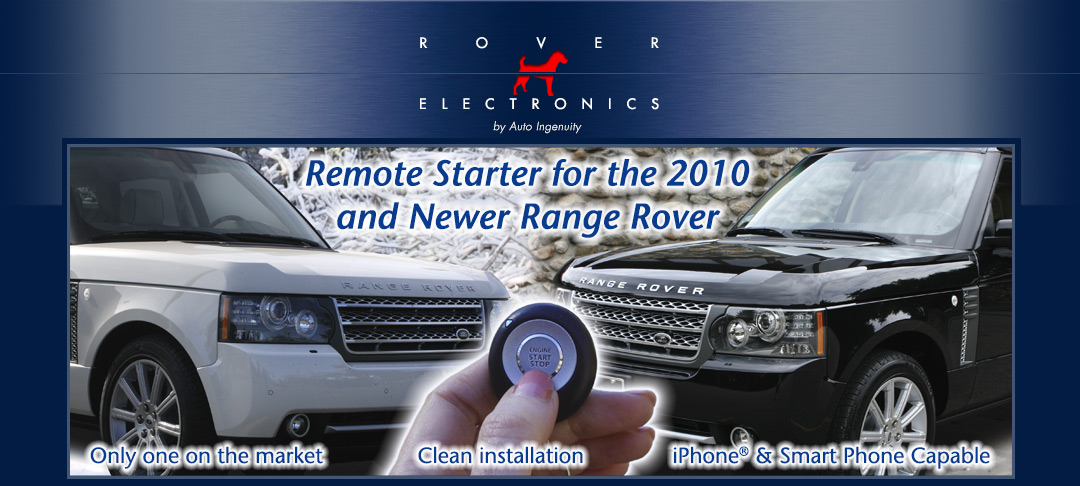Auto Installers - Product Module for the Range Rover 2010 - Remote Push Button Start